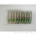 Disposable Dental Barbed Broaches with plastic Handle 21mm 25mm 0-6#